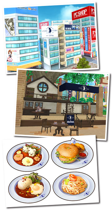 ゲームアプリ『バトルガール ハイスクール』ゲーム内にコラボメニューやキュアメイドカフェ風の装飾が登場!