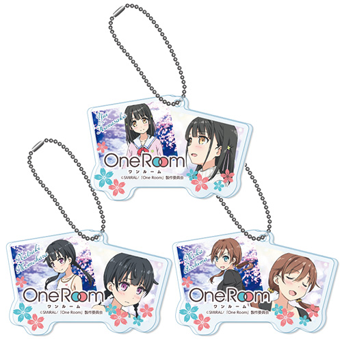 OneRoomアクリルキーホルダー(全3種)