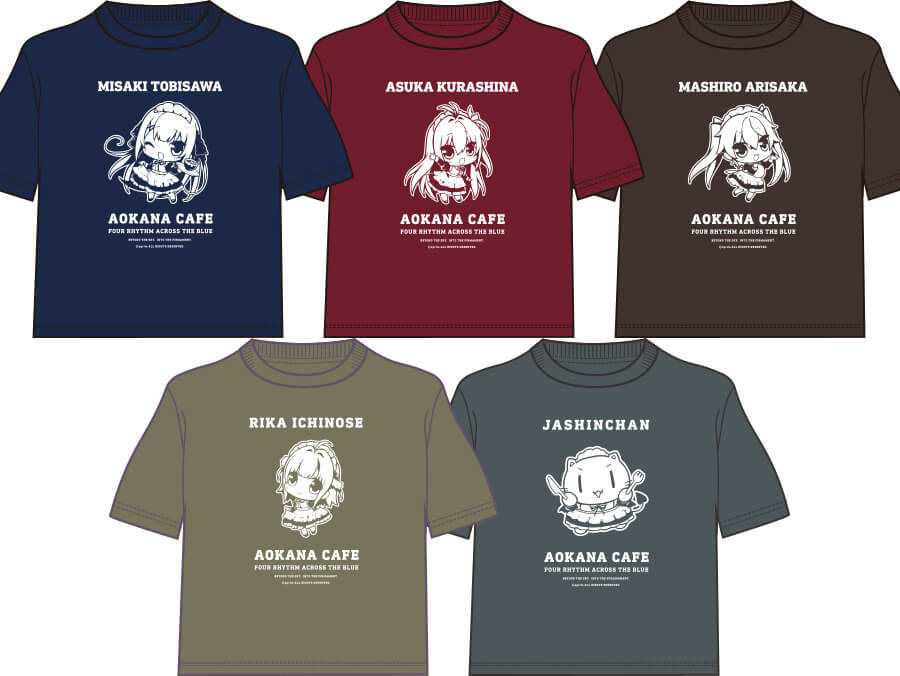 コラボ限定Tシャツ(全5種)