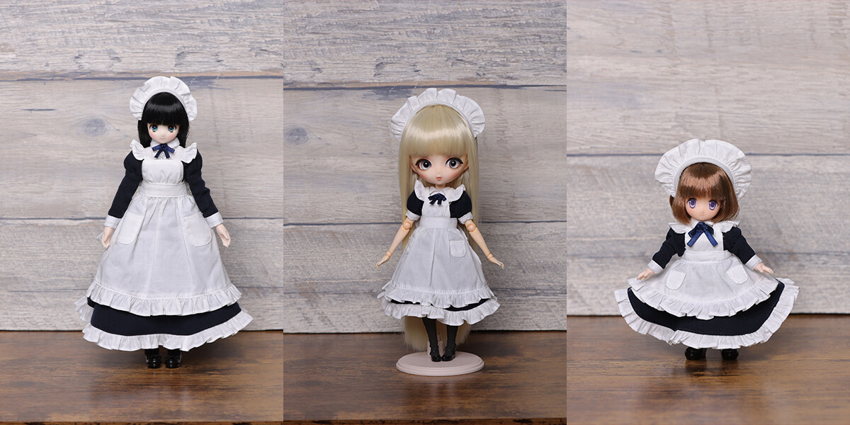 キュアメイドカフェのドール用アウトフィットが発売決定!