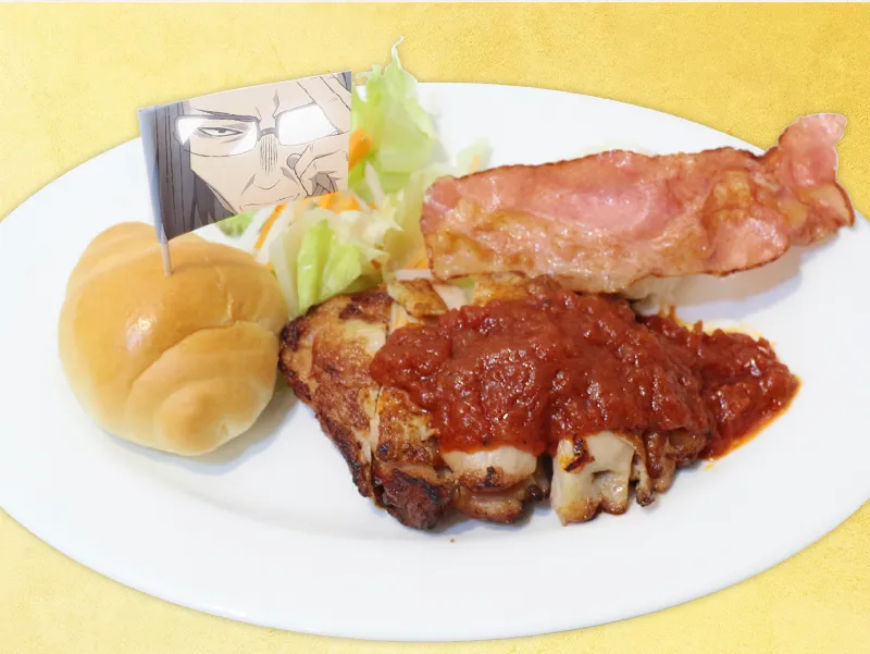 おじさんの獣肉プレート ~ひとりで適当に飯くって宿に戻った~
