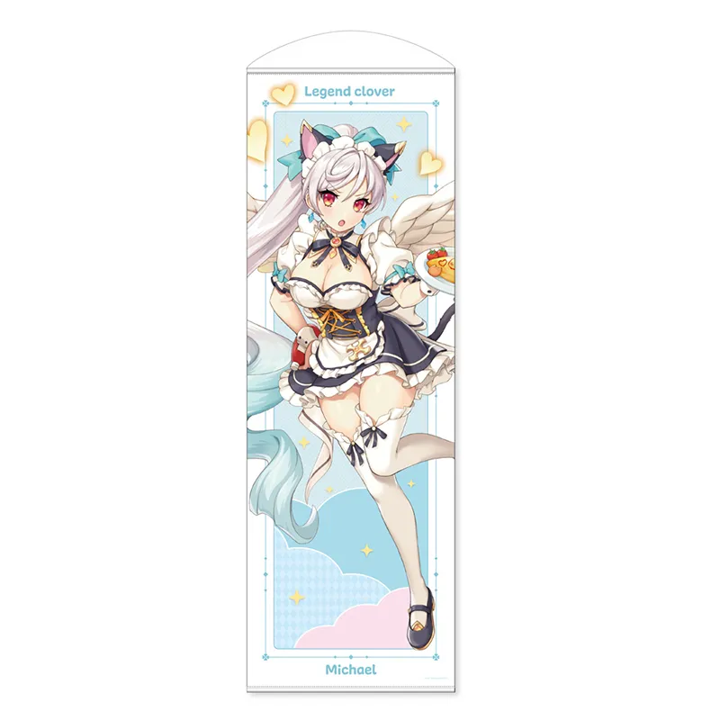 『れじぇくろ！～レジェンド・クローバー～』等身大タペストリー　 ミカエル（メイド）