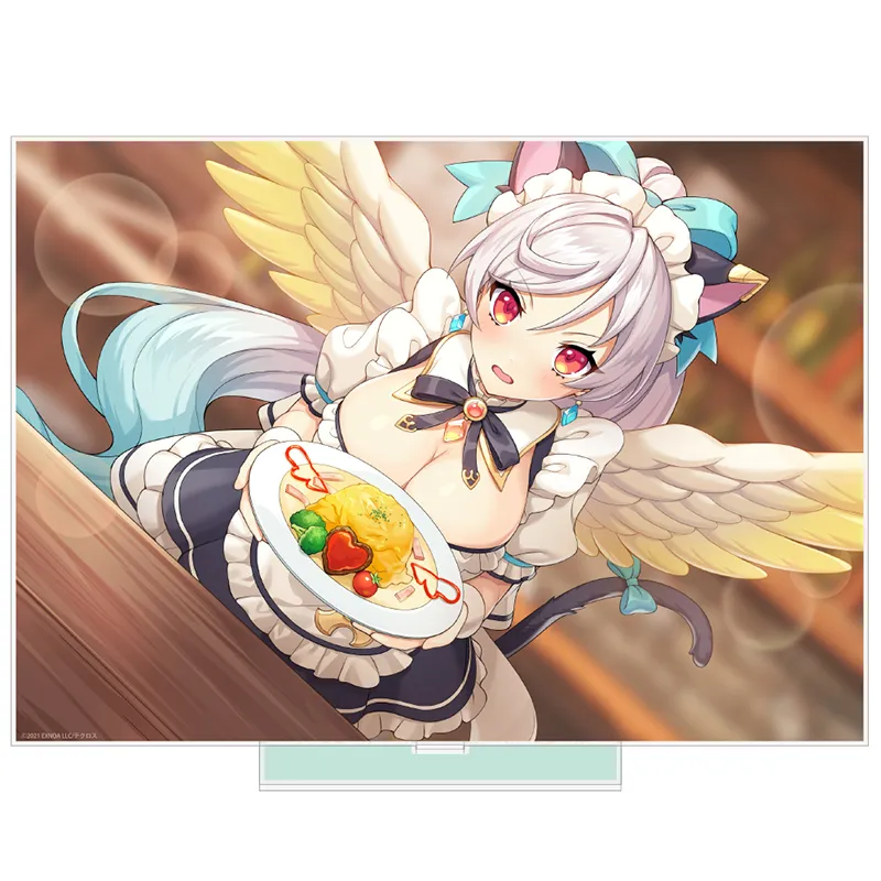 『れじぇくろ！～レジェンド・クローバー～』アクリルスタンド　ハートフルなおもてニャし