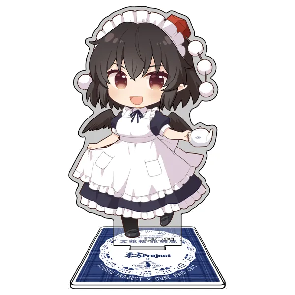 ★限定★東方Project×キュアメイドカフェ 射命丸文 アクリルスタンド