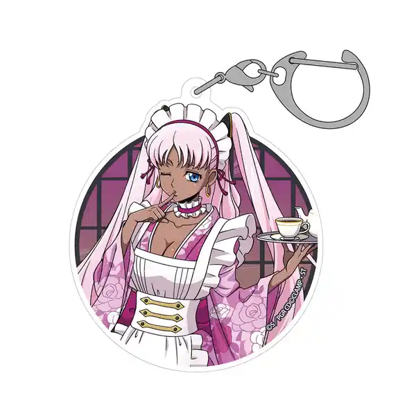 描き下ろし キャサリン・サバスラ アクリルマルチキーホルダー 和風メイドVer.